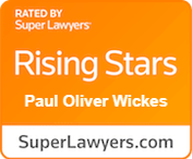 Rated By Super Lawyers | Rising Stars | Paul Oliver Wickes | SuperLawyers.com